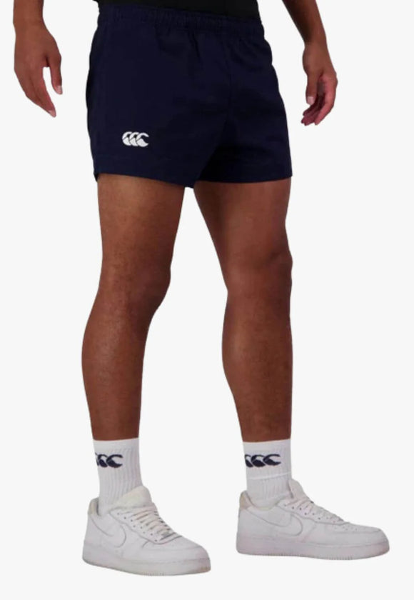 CANTERBURY MENS RETRO ON FIELD SHORT - NAVY
