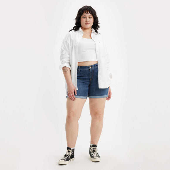 Levi's® Women's Mid-Length Shorts (Plus Size)