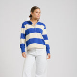 Est 1971 Rugby Sweatshirt - Royal Blue