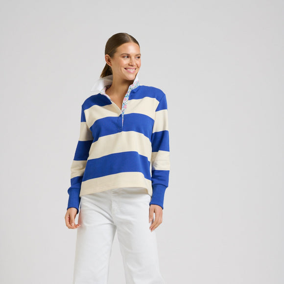 Est 1971 Rugby Sweatshirt - Royal Blue