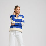 Est 1971 Rugby Sweatshirt - Royal Blue