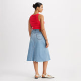 Levi's® Women's High-Rise A-Line Deconstructed Skirt - Secret Secret