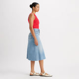 Levi's® Women's High-Rise A-Line Deconstructed Skirt - Secret Secret