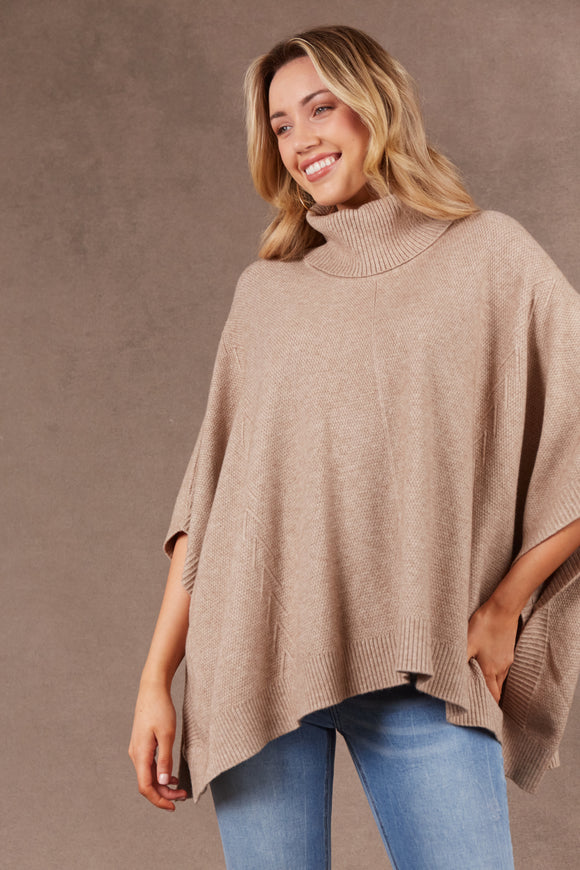 Eb & Ive Nawi Poncho - Various Colours, One Size