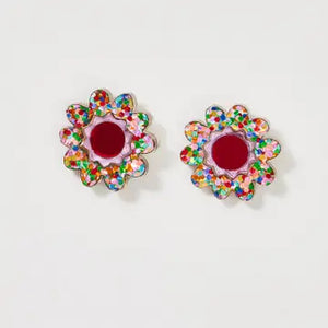 Martha Jean Daphne studs Rainbow