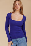 Isle of Mine Juno Square Neck Top - Various Colours - Size L & XL