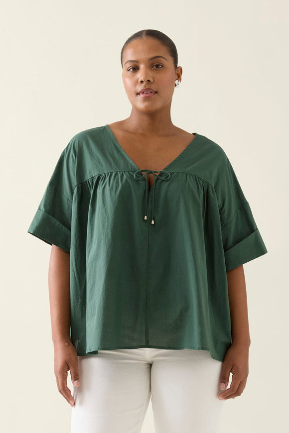 Isle of Mine Aurora Relaxed Top Myrtle - One Size