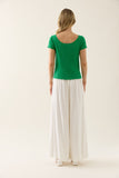 Isle of Mine Adele Knit Tshirt - Green