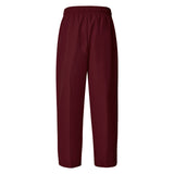 LWR Flack  Microfibre Straight Leg Track Pants- Dark Maroon - Sizes XL & 2XL