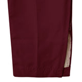 LWR Flack  Microfibre Straight Leg Track Pants- Dark Maroon - Sizes XL & 2XL
