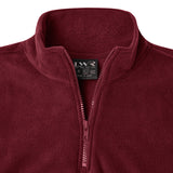 LWR Hinkler Polar Fleece Half-Zip Pullover - Dark Maroon - Size XL & 2XL