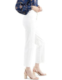 Levis Womens Ribcage Straight Ankle Jeans Cloud Over White - Sizes 27 & 30