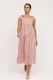 Adorne Noah Poplin Stripe Dress