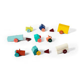 Hovers Tractors - Wooden Building Tractor Set