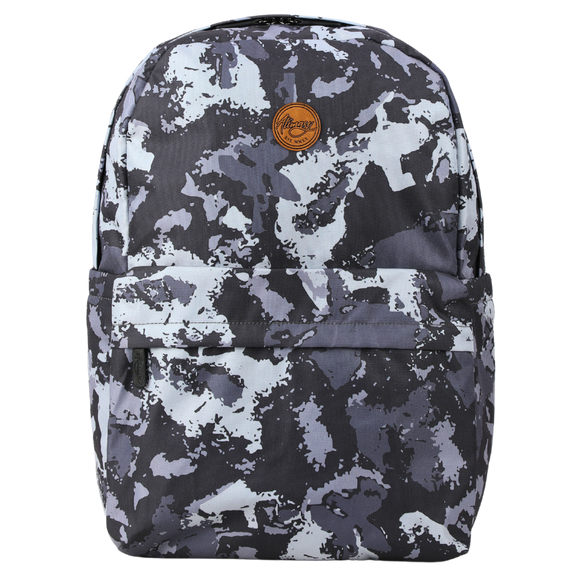 Alimasy Large Evolve School Backpack - Black & Grey Camo