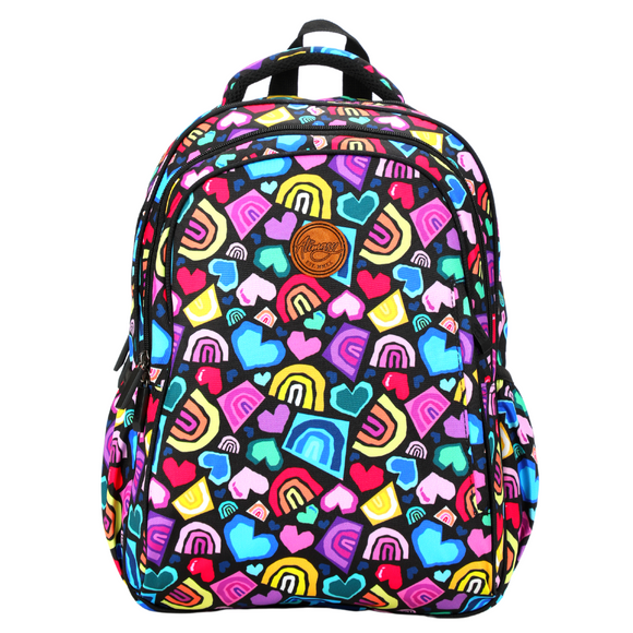 Alimasy Midsize kids Backpack - Love & Rainbow