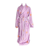 Annabel Trends BATH ROBE - COSY LUXE DAISY LILAC