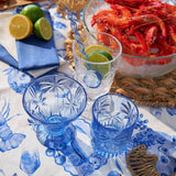 Annabel Trends Linen Tablecloth - Seafood Blue