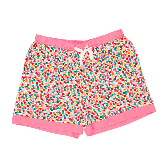 Annabel Trends Sleep Shorts - Confetti