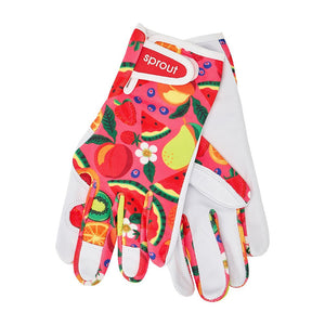 AT Sprout Goatskin Garden Gloves - Tropicana