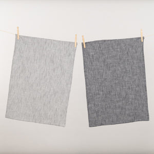 Canningvale Cucina Cotton Textured Tea Towel Twin Pack - Various Colours