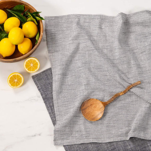 Canningvale Cucina Cotton Textured Tea Towel Twin Pack - Various Colours