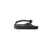 Crystal Archies Arch Support Thongs - Black”