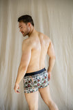 Peggy and Finn Mens Bamboo Boxer Briefs - Spotted Gum