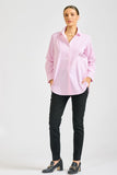 Shirty The Prue Classic Shirt Pink Stripe - Sizes M & XL