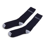 Stockpile Outback Socks Navy - Size 2-8