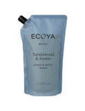 Ecoya Hand & Body Wash Refill - Various Fragrances