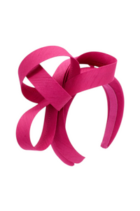 Morgan & Taylor Mel Fascinator in Hot Pink