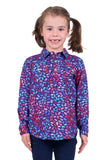 Hard Slog Kids June Half Placket Long Sleeve Shirt