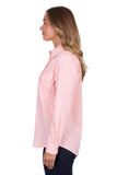 Hard Slog Womens Jen Half Placket L/S Shirt