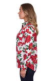 Hard Slog Womens Zoe H/Plkt LS Shirt
