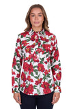Hard Slog Womens Zoe H/Plkt LS Shirt
