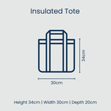 Project Ten Insulated Tote Bag - Various Designs
