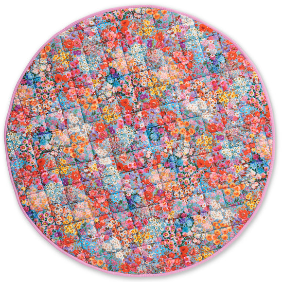 Kip & Co Forever Floral Quilted Baby Play Mat