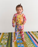 Kip & Co Posie Lane Organic Drop Crotch Pant - Sizes 3-6mths & 6-12mths