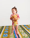 Kip & Co Posie Lane Organic Long Sleeve Romper - Sizes 0-3mths & 6-12mths