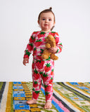 Kip & Co Strawberry Jam Organic Drop Crotch Pant