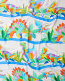 Kip & Co Dino Max White  Bamboo Swaddle