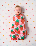 Kip & Co Strawberry Jam Bamboo Swaddle