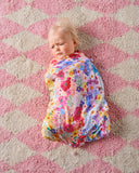 Kip & Co Rosie Posie Bamboo Swaddle