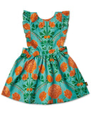 Kip & Co Perfect Posie Cotton Frill Party Dress - Sizes 2 to 5