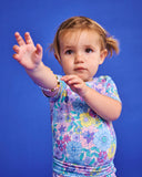 Kip & Co Bunch Of Fun Organic Short Sleeve Romper