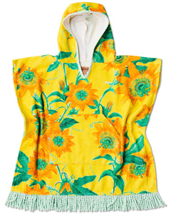 Kip & Co Passiona Printed Kids Terry Poncho