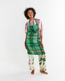 Kip & Co Jewel Of The Nile Tartan Linen Apron