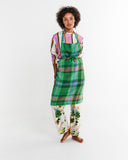 Kip & Co Jewel Of The Nile Tartan Linen Apron