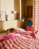 Kip & Co Rose Link Adult Flannelette Long Sleeve Shirt & Pant Pyjama Set